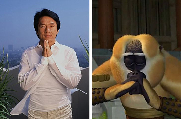 Jackie Chan  Master Monkey (Kung Fu Panda)