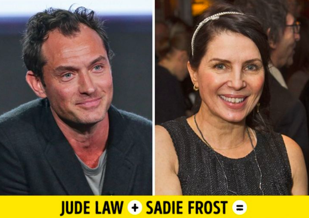 Jude Law a Sadie Frost