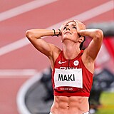 Kristiina Mäki zabojuje v pátečním finále o medaili.