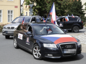 Na akci se objevili také odprci okování i samotného premiéra Andreje Babie.