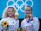 Kateina Siniaková a Barbora Krejíková mají zlato!