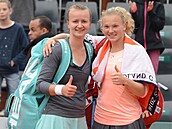 Kateina Siniaková a Barbora Krejíková spolu hrají od juniorských let.