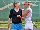 Kateina Siniaková a Barbora Krejíková spolu hrají od juniorských let.