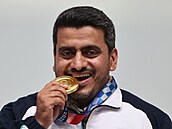 Davád Forúghí koue do zlaté olympijské medaile.