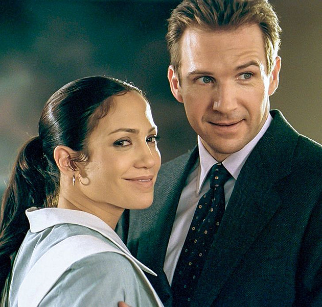 Jennifer Lopez a Ralph Fiennes