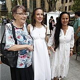 Tereza Ramba se svou babičkou a maminkou.