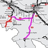 Dálnice S8 z Vratislavi do Klodzka, která bude končit na hraničním přechodu...