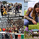 Chcete lilek nebo zelí, ptá se Kamu, která se teď usilovně modlí za Afghánistán.