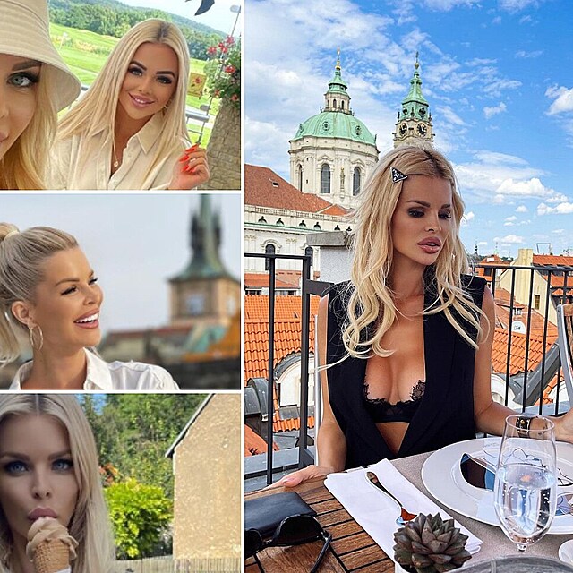 Slovenská sexbomba Silvia Kucherenko je v Česku, kde stihla navštívit Prahu,...