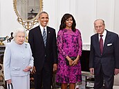 Obamovi si s královským párem dobe rozumli.