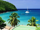 Ostrov svatého Martina v Karibiku ije z turistického ruchu.