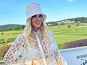 Silvia Kucherenko vyrazila také na golf do Berouna.