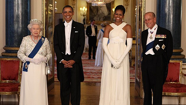 Obamovi si s královským párem dobe rozumli.