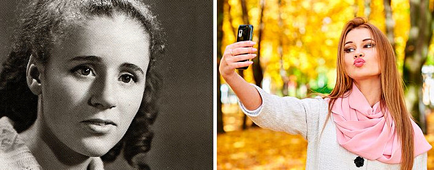 Portrét vs. selfie