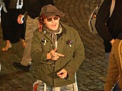 Johnny Depp si Karlovy Vary rychle získal.