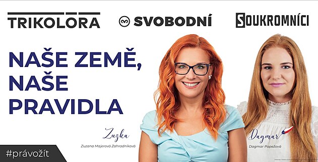 Dagmar Papeová s éfkou Trikolóry Zuzanou Majerovou Zahradníkovou
