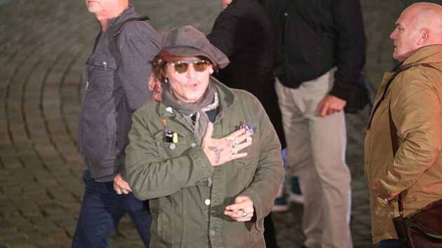 Johnny Depp si Karlovy Vary rychle zskal.