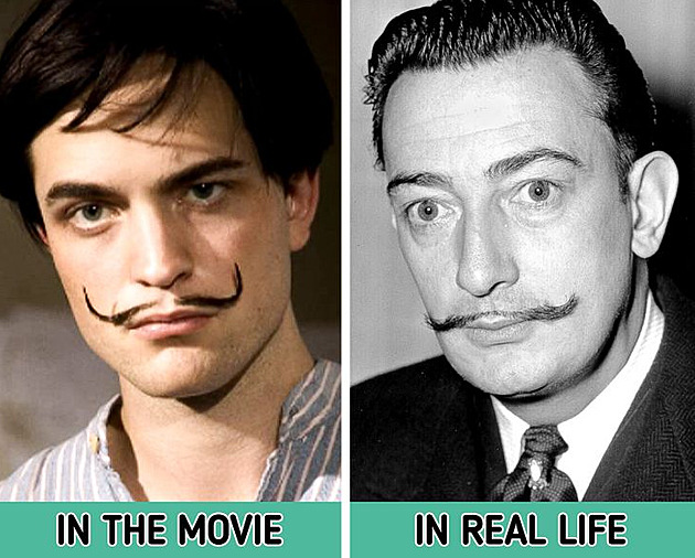 Robert Pattinson jako Salvador Dalí