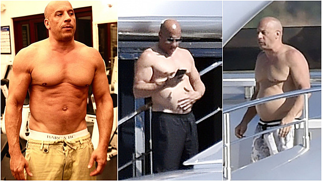 Herec Vin Diesel se poádn zakulatil!