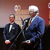 Jiří Lábus převzal cenu Kristián za celoživotní přínos kinematografii.