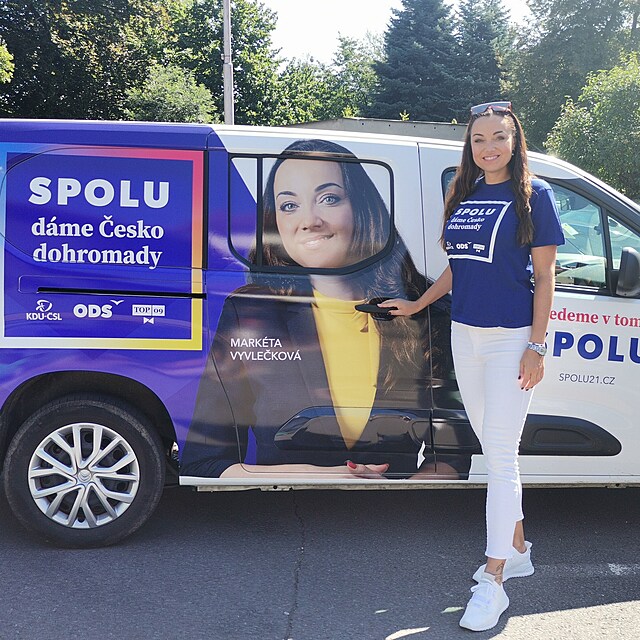 Markta Vyvlekov se porve o Poslaneckou snmovnu.
