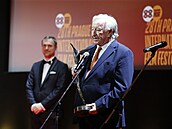 Jií Lábus pevzal cenu Kristián za celoivotní pínos kinematografii.