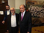 Václav Knop s Frantikem Janekem a Radimem Schwabem.
