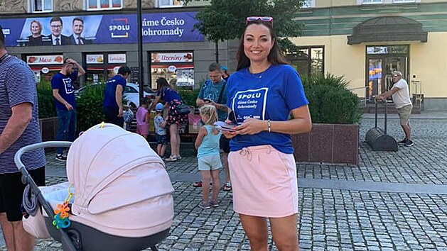 Markéta Vyvleková kandiduje za koalici Spolu v Moravskoslezském kraji.