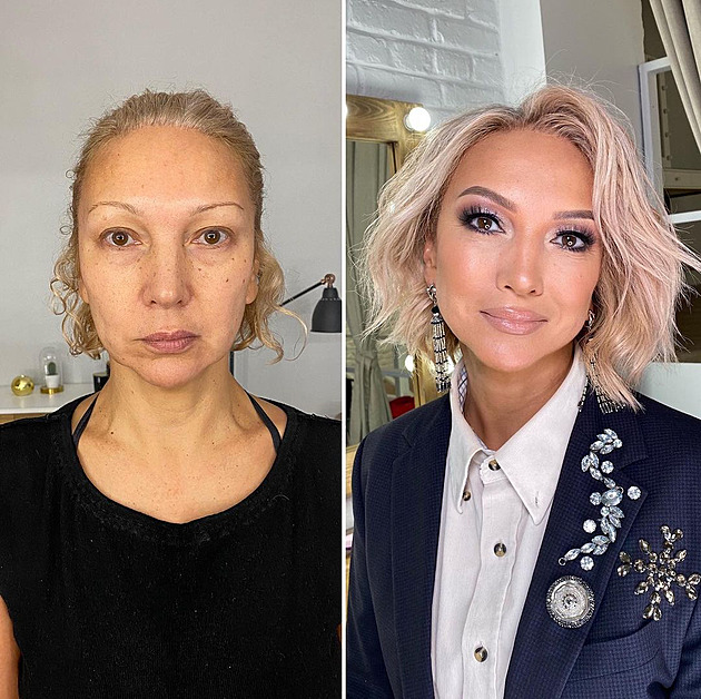 Make-up proměna