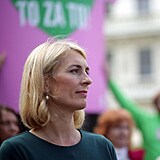 Spolupředsedkyně Strany Zelených Magdalena Davis