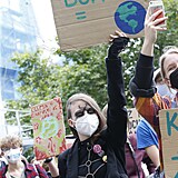 Demonstranti za klima