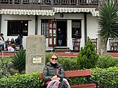 Dagmar Havlová je návštěvě Peru.