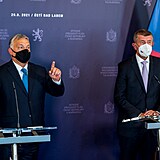 Viktor Orbán a Andrej Babiš