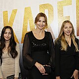 Ivana Gottov a jej dcery Charlotta a Nella na premie dokumentu o jejich...