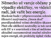 Ilona Csáková se vyjaduje i ke Green Dealu.