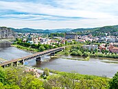 Z dálky vypadá Ústí nad Labem jet docela idylicky, zejména díky Labi, okolním...