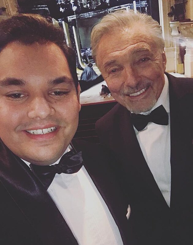 Ond�ej Provazn�k s Karlem Gottem