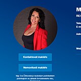 Eva ��kovsk� coby realitn� makl��ka za�ala v dob� pandemie.