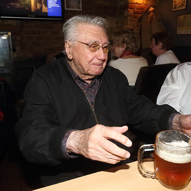 Josef Zma se skvlou nladou a velkou chut na pivo.