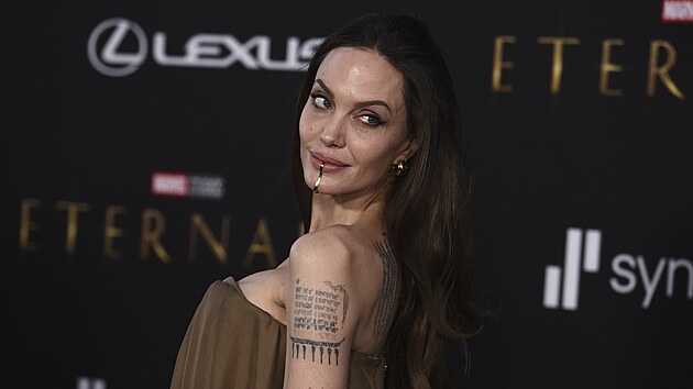 Angelina Jolie poádn vystavila svoje silikony.