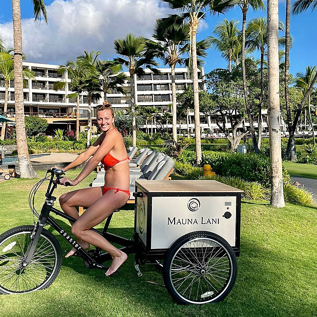 Petra Kvitová si užila dovolenou v luxusním resortu na Havaji.