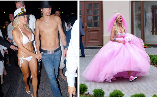 Jaké svatební šaty na sebe oblékly celebrity?