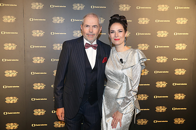 Marek Eben a Tereza Kostkov