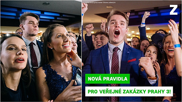 Strana Zelených popíchla ODS fotkou slavících len mládenické organizace. A...