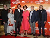 Premiéra snímku Kurz manelské touhy v kin Lucerna: Ew Leinweberové to coby...