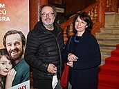 Premiéra snímku Kurz manelské touhy v kin Lucerna: Nechybl ani Josef Poláek.