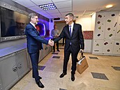 Budoucí premiér Petr Fiala ocenil projev toho souasného Andreje Babie.