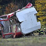 V Liberci spadla kabina lanovky na Jetd, zemel strojvedouc.