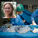 Mlad dtsk psychiatrika Renata zemela bhem plastick operace prsou....