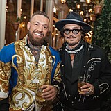 Conor McGregor a Johnny Depp